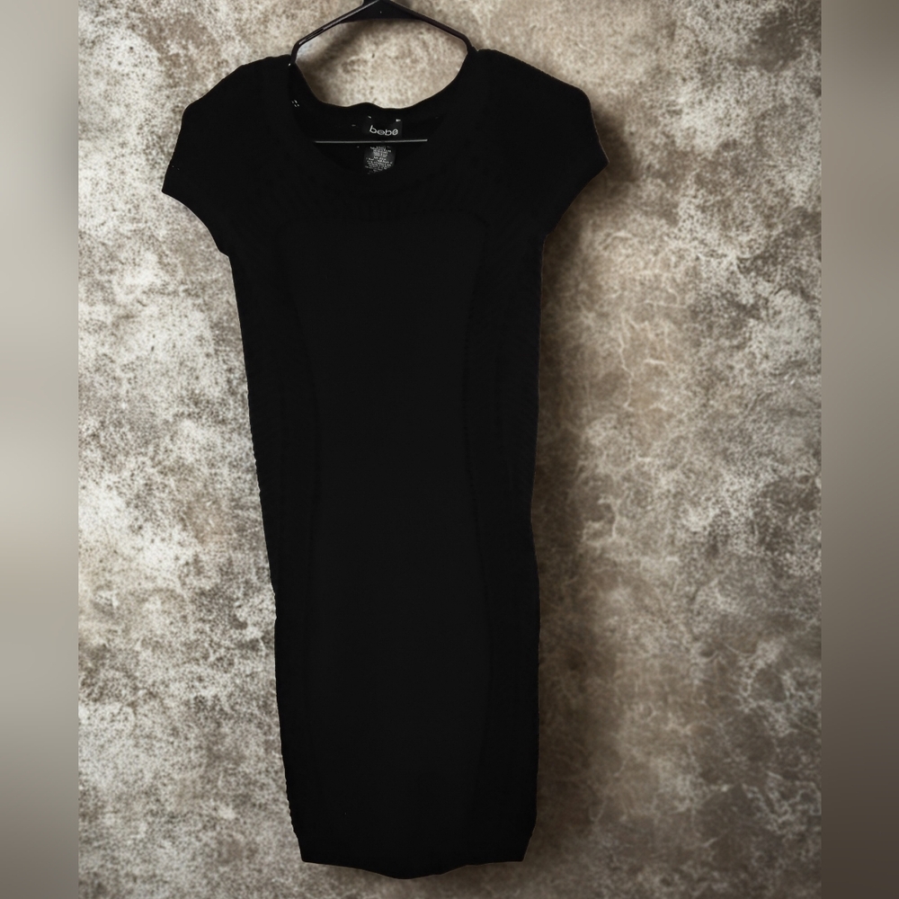bebe Black Mini Dress